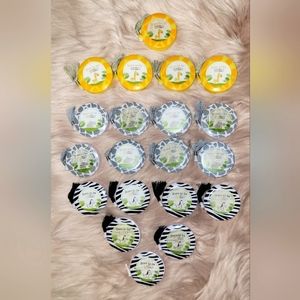 NEW 20 KATE ASPEN RETRACTABLE 60" VINYL TAPE MEASURERS SAFARI BABY SHOWER FAVOR